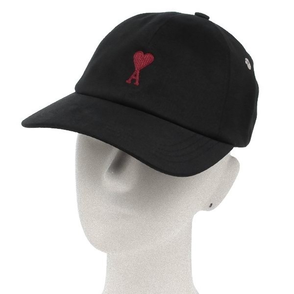 楽天市場】アミパリス 帽子 エンブロイダリー キャップ ブラック