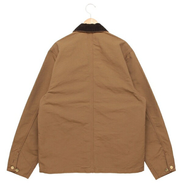 楽天市場】カーハート ジャケット ミシガンコート ブラウン メンズ