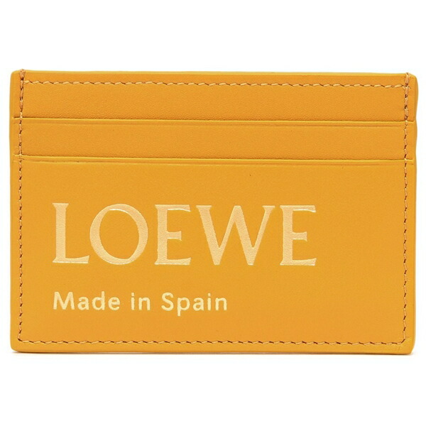 楽天市場】ロエベ カードケース 定期入れ ロゴ オレンジ メンズ