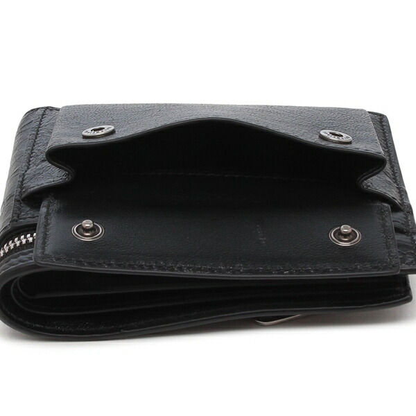 楽天市場】バレンシアガ 二つ折り財布 ブラック メンズ BALENCIAGA