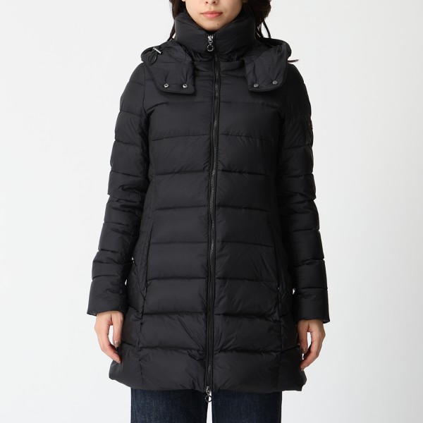 楽天市場】タトラス ダウンジャケット コート ポリテアマ ブラック