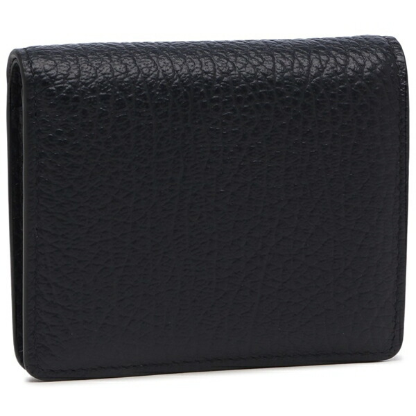 楽天市場】メゾンマルジェラ 二つ折り財布 4ステッチ ネイビー メンズ