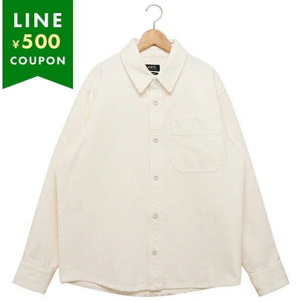 楽天市場】アーペーセー シャツ ブラウス オーバーシャツ ホワイト