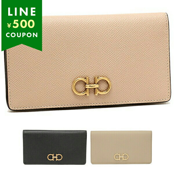 楽天市場】FERRAGAMO フェラガモ 長財布 ガンチーニ GANCINI 22D779