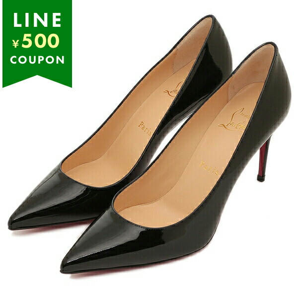 楽天市場】クリスチャンルブタン パンプス ブラック レッド レディース