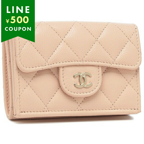 楽天市場】シャネル 三つ折り財布 マトラッセ ミニ財布 CCマーク ココ