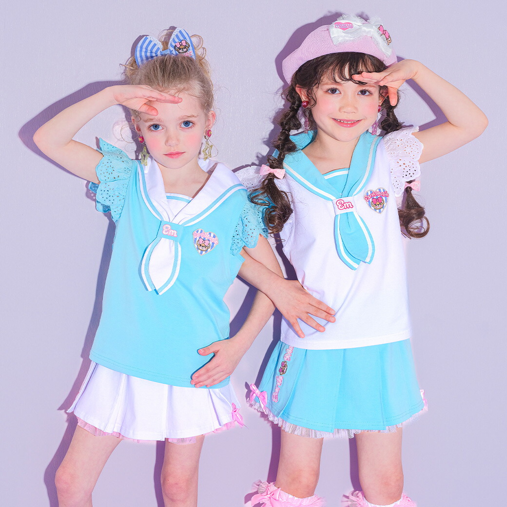 楽天市場】【EARTHMAGIC正規取扱店】アースマジック レース袖セーラー