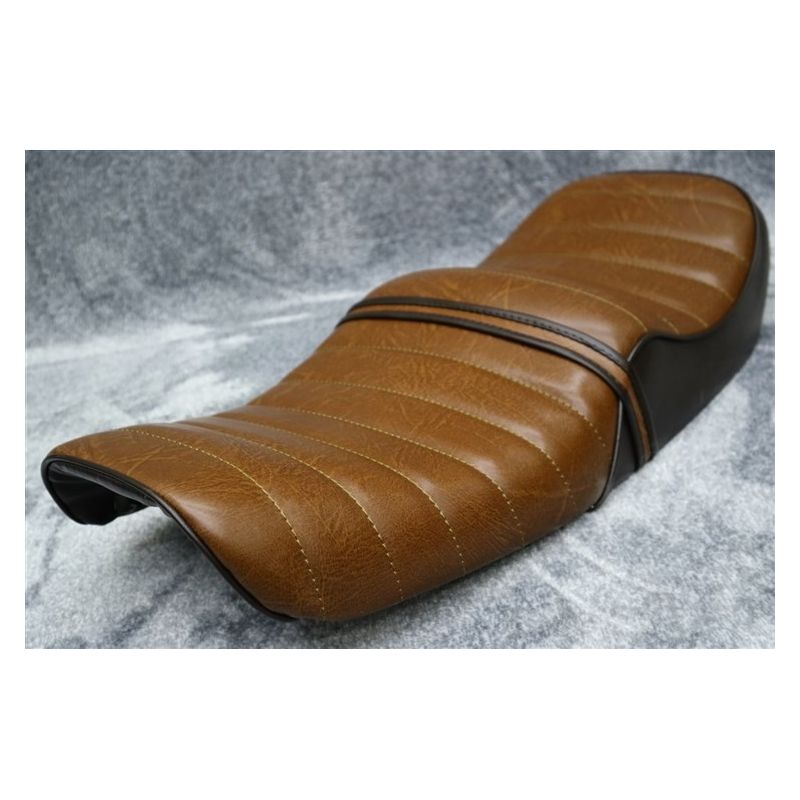 楽天市場】CBX400F タックロール シート 茶 ツートン