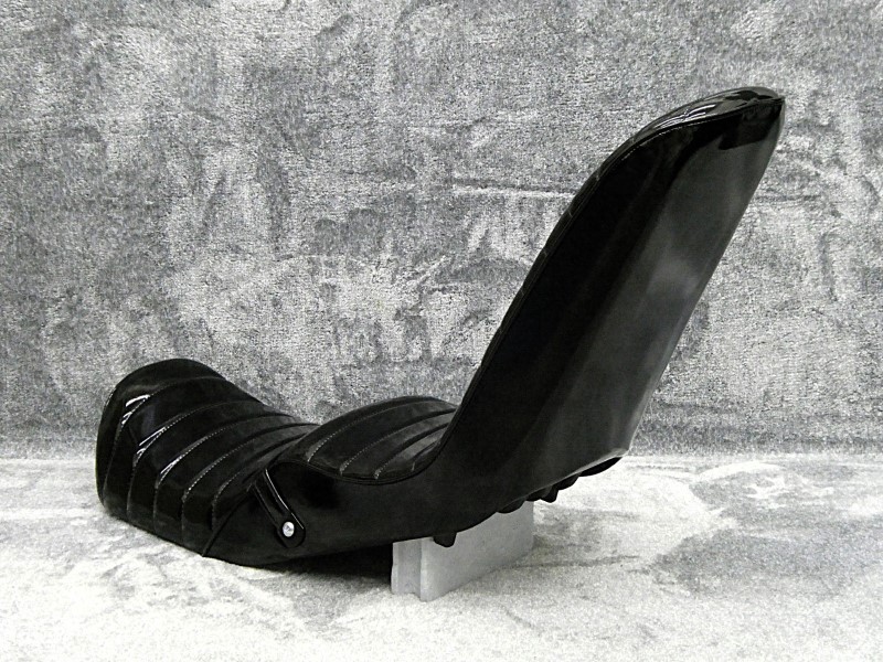 楽天市場】XJR400 前期 黒エナメル 45cm 三段シート /補強入り