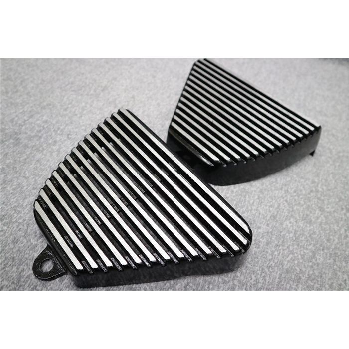 楽天市場】CB400F サイドカバー 純正型フィンタイプ アルミ