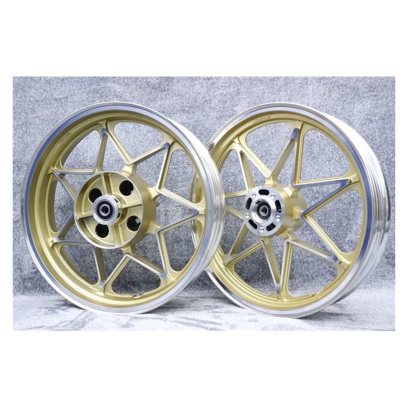 楽天市場】ゼファー400 キャスト ホイール ゴールド セブン