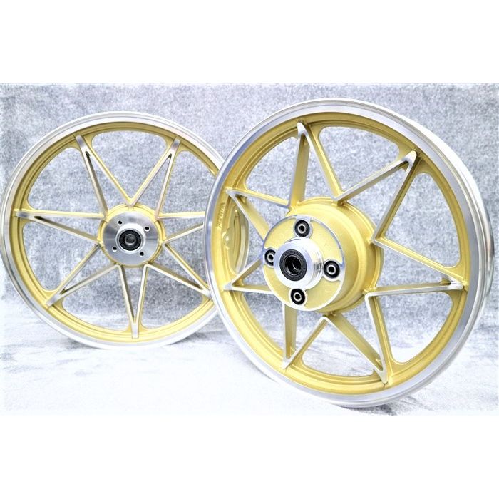 楽天市場】CB400F キャスト ホイール ゴールド セブン