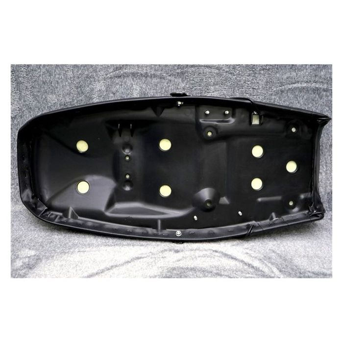 楽天市場】旧 CB400F 黒 皮 タックロール シート : カスタム