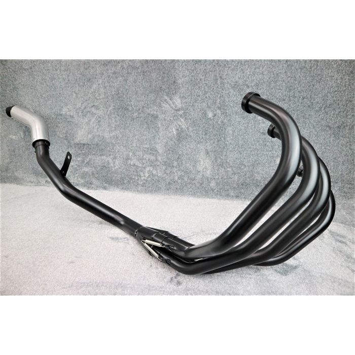 楽天市場】CBX400F DJガニマタ マフラー ブラック コブラ