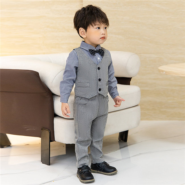 楽天市場】グレー 入学式 ベストセット 卒園式 男の子 4点セット 結婚