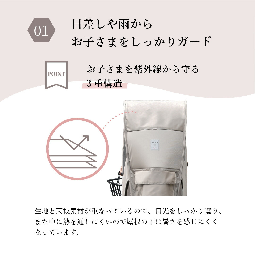 楽天市場】☆本日ポイント10倍☆ 自転車 チャイルドシート レイン