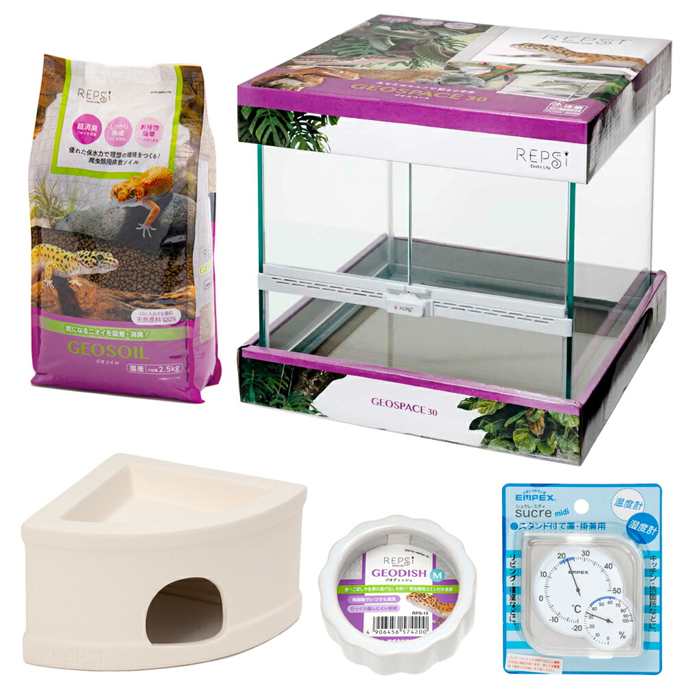 楽天市場】ヒョウモントカゲモドキ 飼育セット レオパ お一人様2点