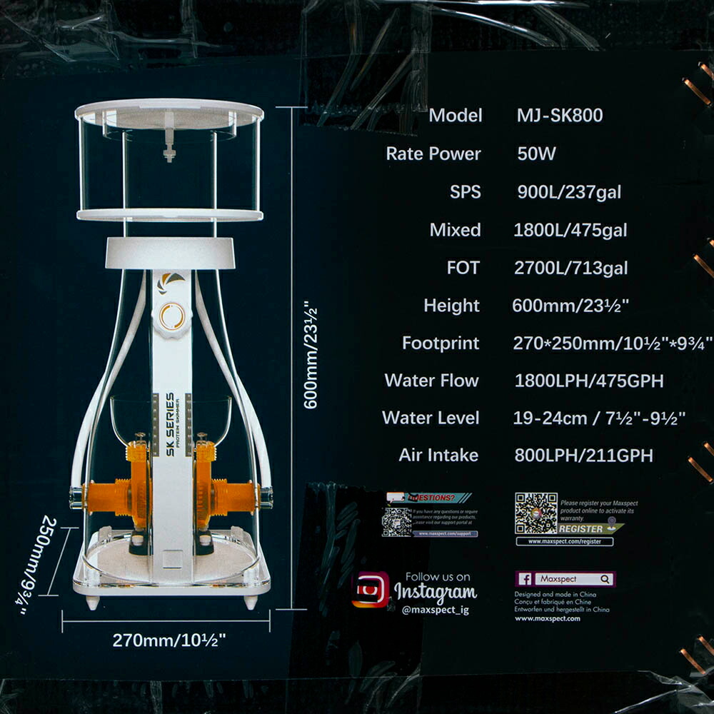 楽天市場】maxspect プロテインスキマー JUMP MJー