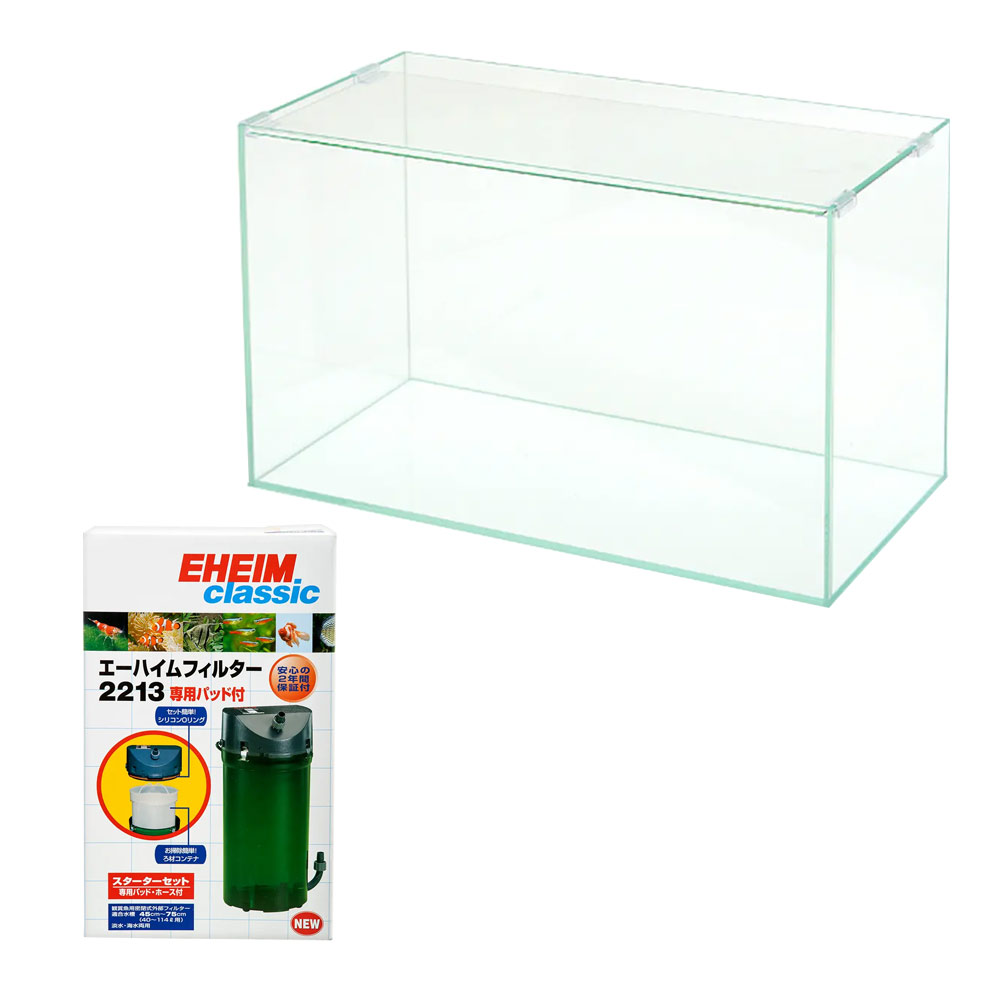 楽天市場】ガラス水槽 スーパークリア アクロ60S（60×30