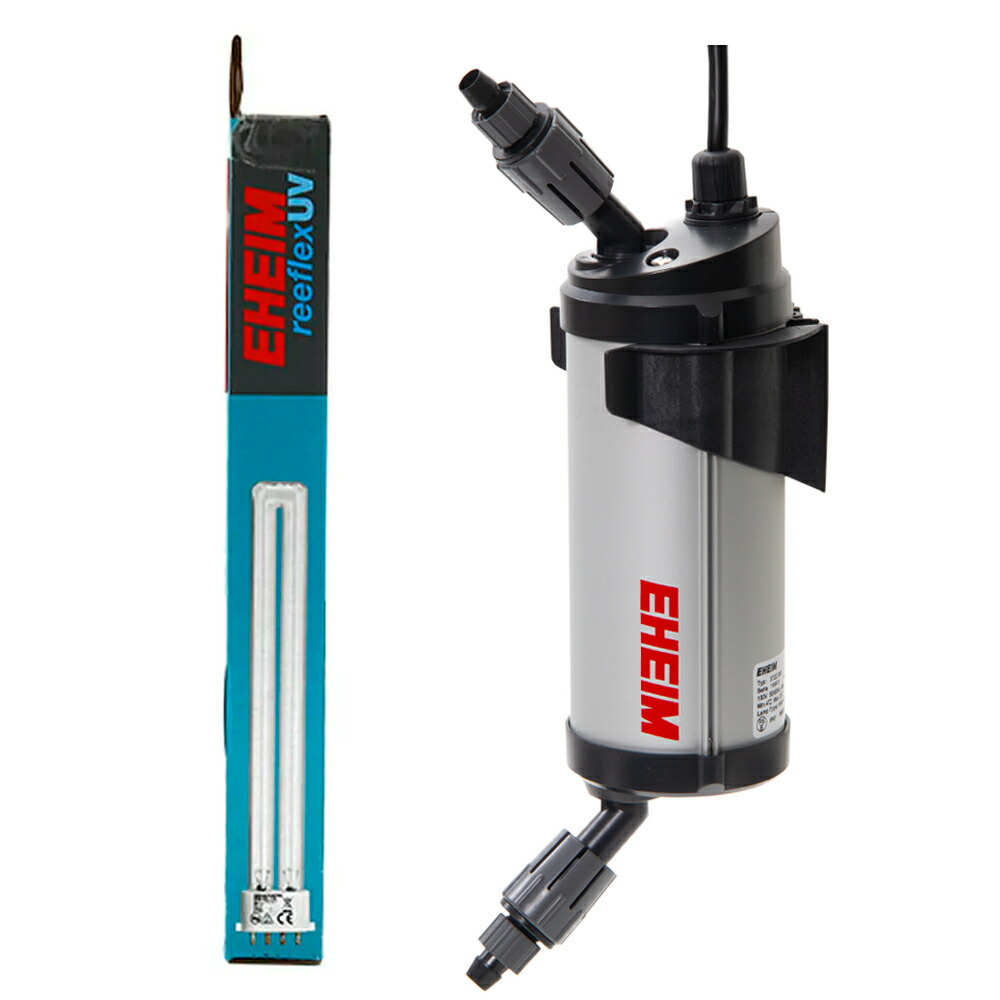 楽天市場】エーハイム リーフレックス UV500＋交換球 9W 殺菌灯