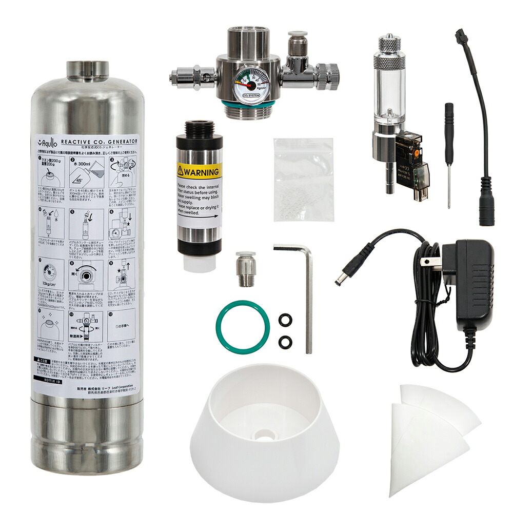 楽天市場】アクロ 化学反応式CO2ジェネレーターセット クエン酸重曹