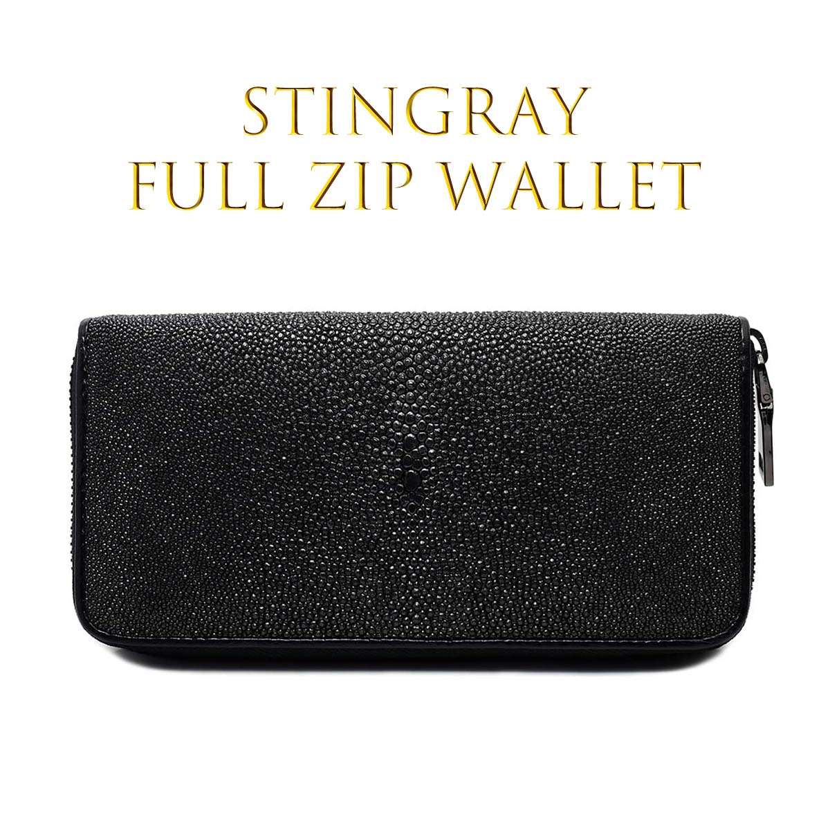 楽天市場】ラウンドファスナー 長財布 本革 エイ革 メンズ レディース