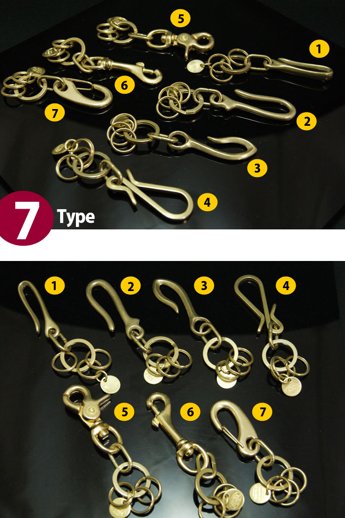 楽天市場】【メール便送料無料】日本製 キーフック キーホルダー 真鍮