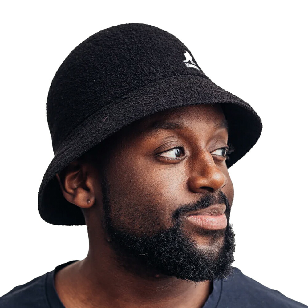 楽天市場】【限定セール】Kangol カンゴール Bermuda Casual Hat Black