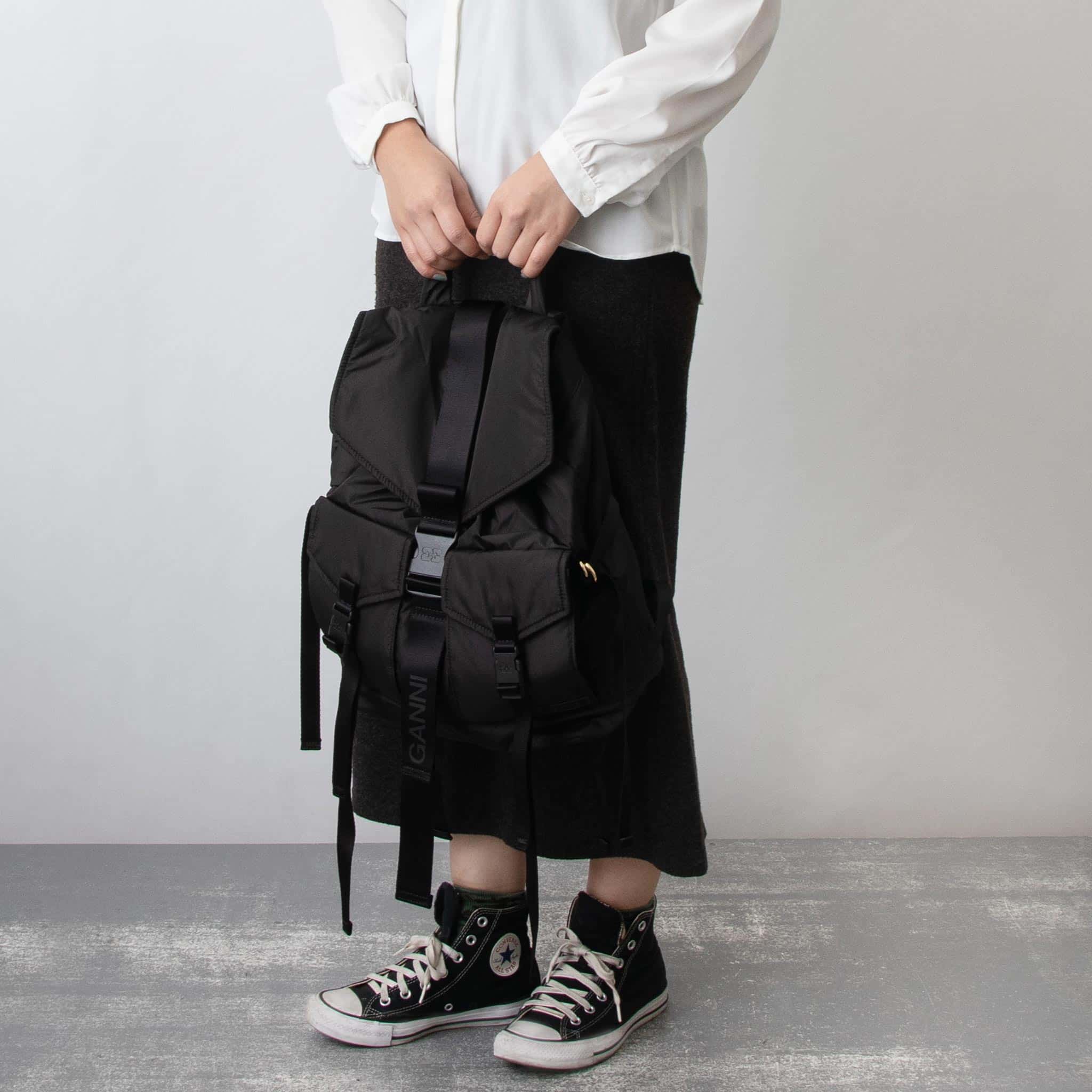 楽天市場】ガニー GANNI バッグ バックパック（リュック） TECH