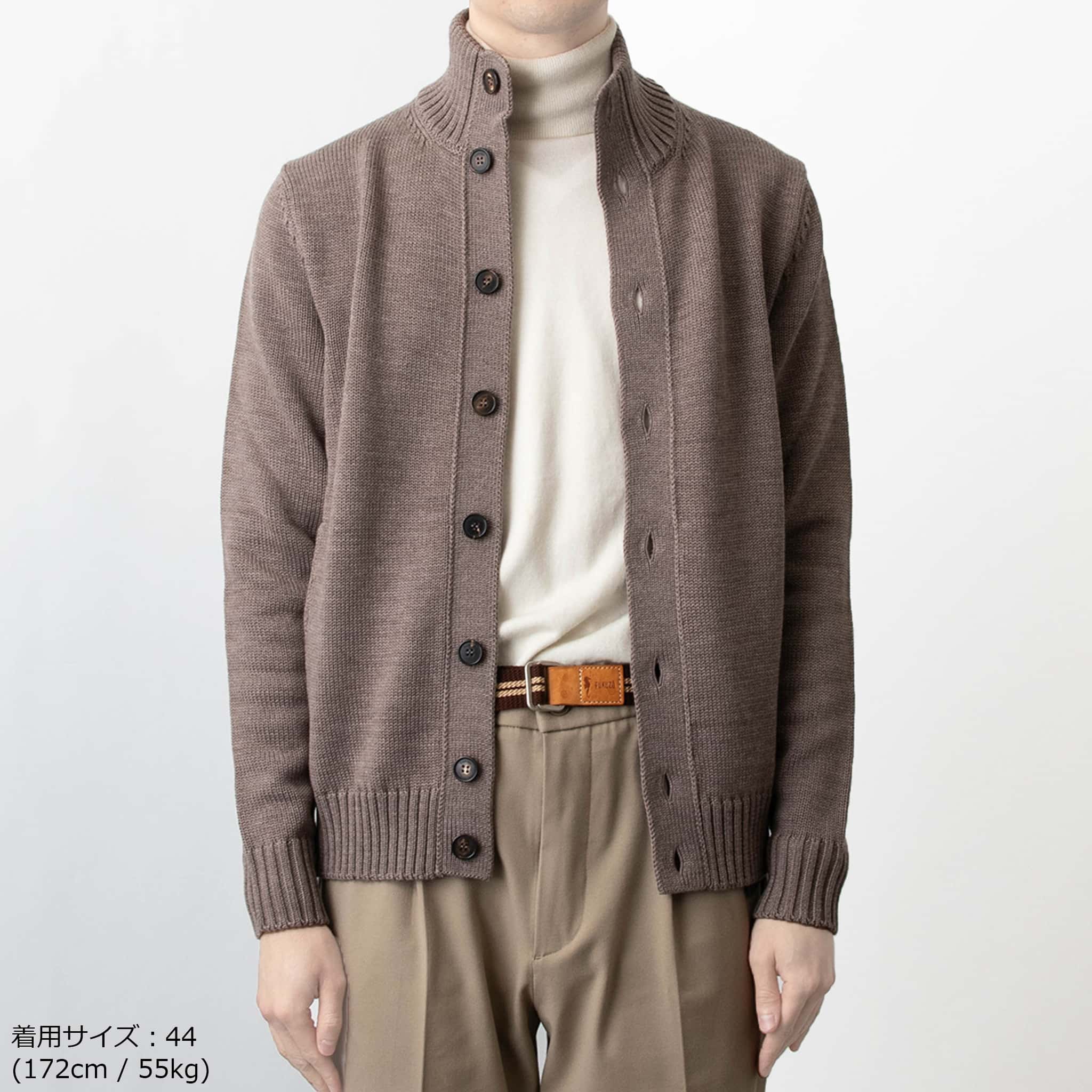 楽天市場】ザノーネ ZANONE 長袖カーディガン CARDIGAN CHIOTO SLIM