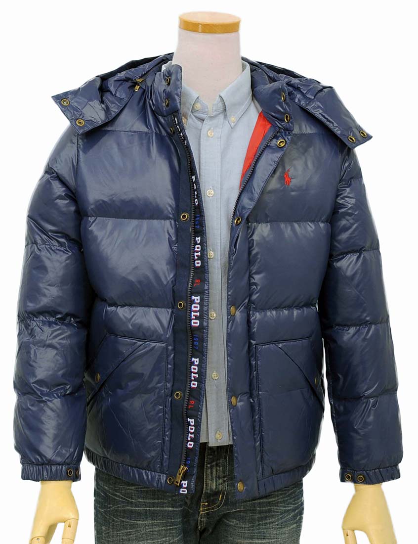 楽天市場】POLO by Ralph Lauren Boy'sフード付（着脱可） ダウン