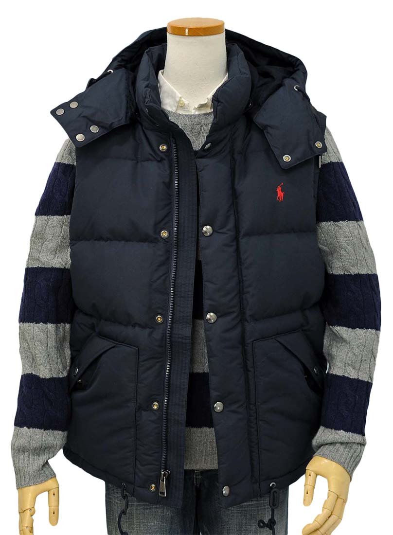 楽天市場】POLO by Ralph Lauren Men'sダウンベスト&ジャケット