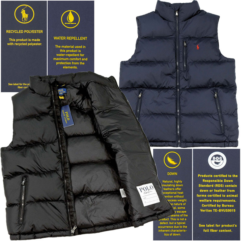 楽天市場】POLO by Ralph Lauren Boy's ラルフローレン ダウンベスト