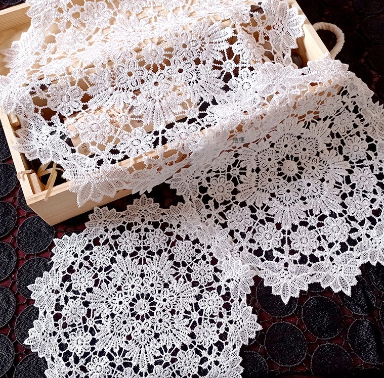 楽天市場】【レース ドイリー ホワイト 刺繍】DIDIER ロココホワイト