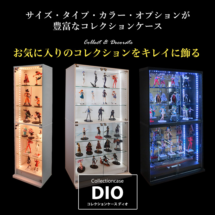 楽天市場】地球家具 コレクションラック DIO ディオ 本体 鍵付 NEW