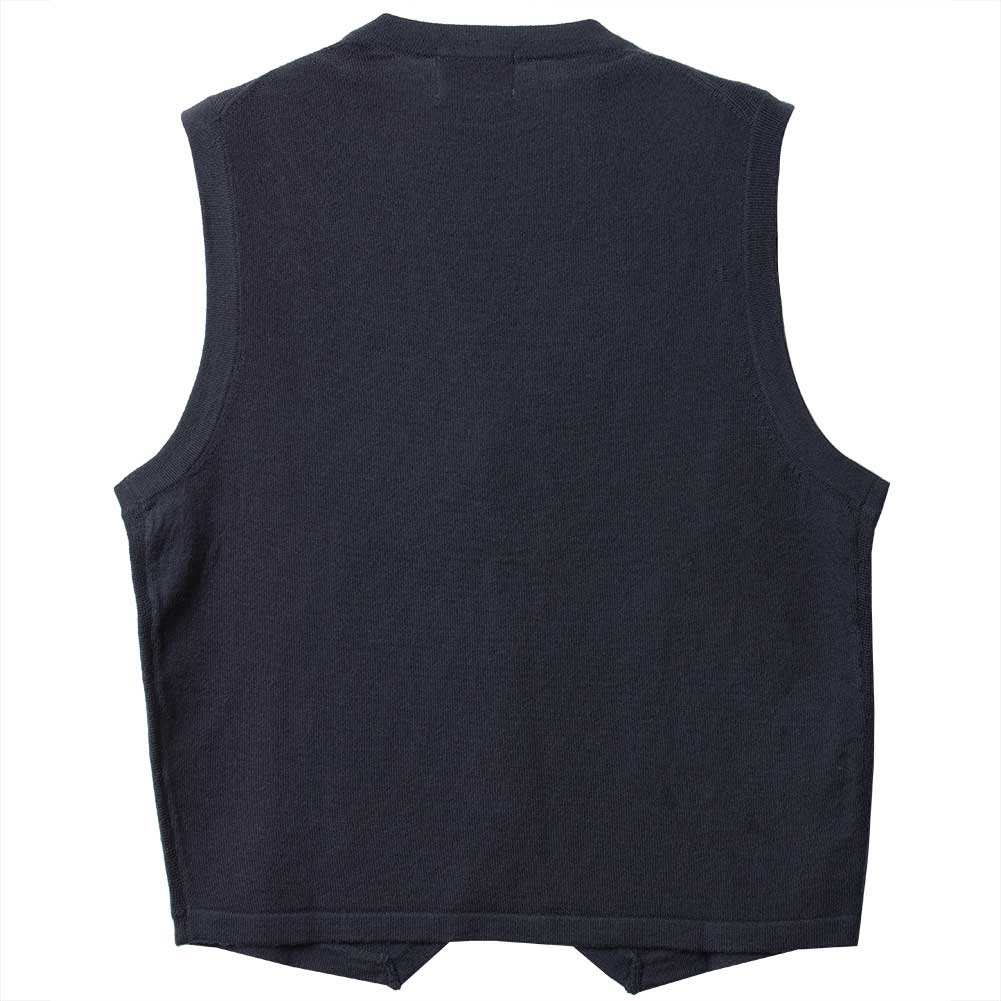 楽天市場】ニットベスト ジレ Vネック 前開き ウール100% 全3色