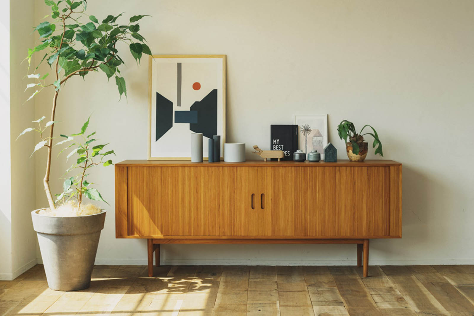 楽天市場】CHLOROSクロロス Bellows ローボード 184cm【蛇腹 テレビ