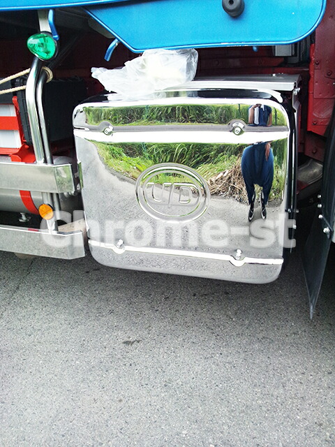 楽天市場】UD クオン マフラーカバー☆高級クロームメッキ仕様