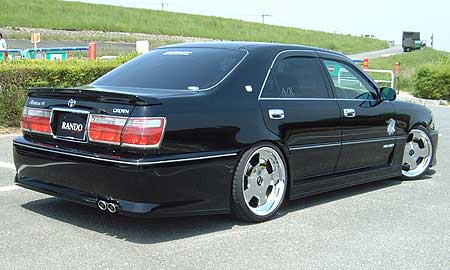 楽天市場】クラウン アスリート 17系 リアバンパースポイラー ランド