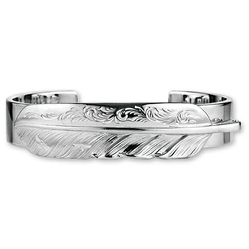 楽天市場】【鷲見太郎 BRACELET ブレスレット】12mmプレーンバングル/L