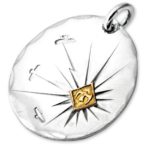 楽天市場】【鷲見太郎 Pendant ペンダント】Mサンダーメタルペンダント