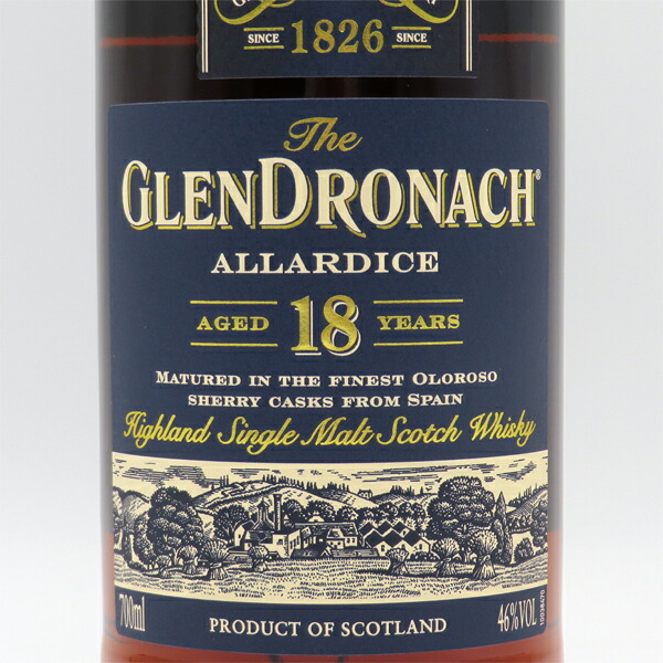 楽天市場】グレンドロナック18年 アラダイス 46度 700ml 正規品 （専用
