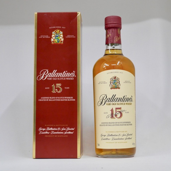 楽天市場】バランタイン15年 43度 750ml （専用BOX入） : 中央酒販