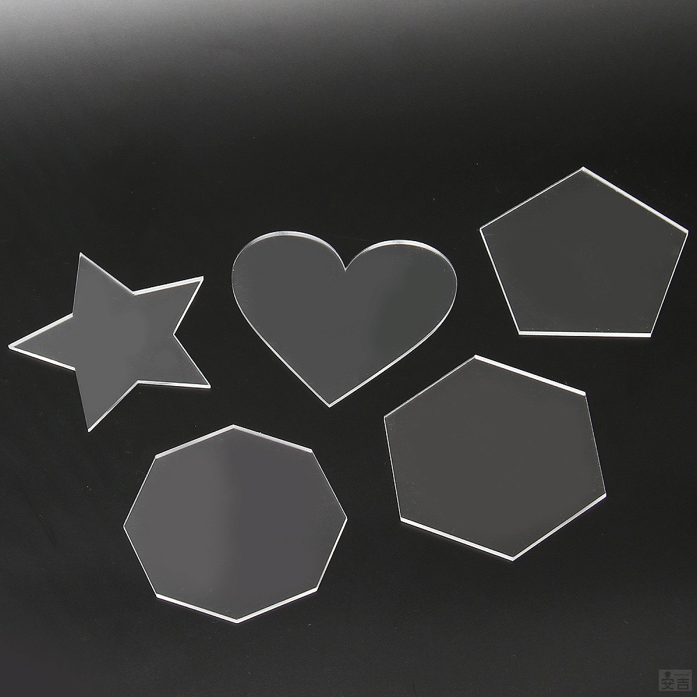 楽天市場】【送料無料】アクリル 六角形 80mm(8cm)×2.5mm【メール便