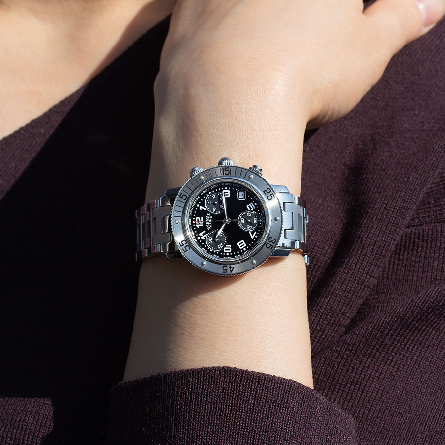 楽天市場】エルメス クリッパー ダイバー クロノグラフ Ref.CL2.310