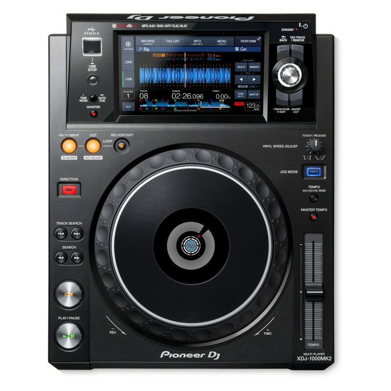 楽天市場】Pioneer DJ XDJ-1000MK2 DJ用マルチプレーヤー : chuya
