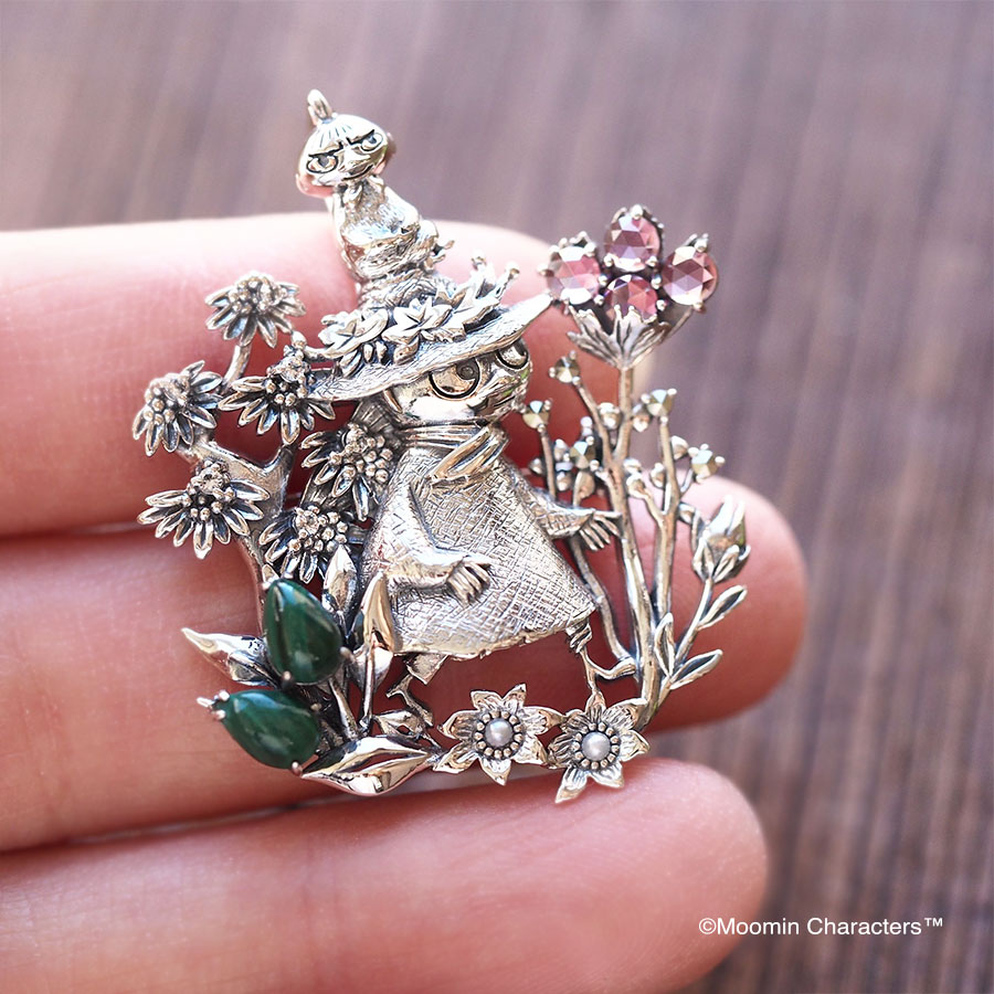 楽天市場】碌山 走る スナフキン リトルミィ ブローチ ペンダント
