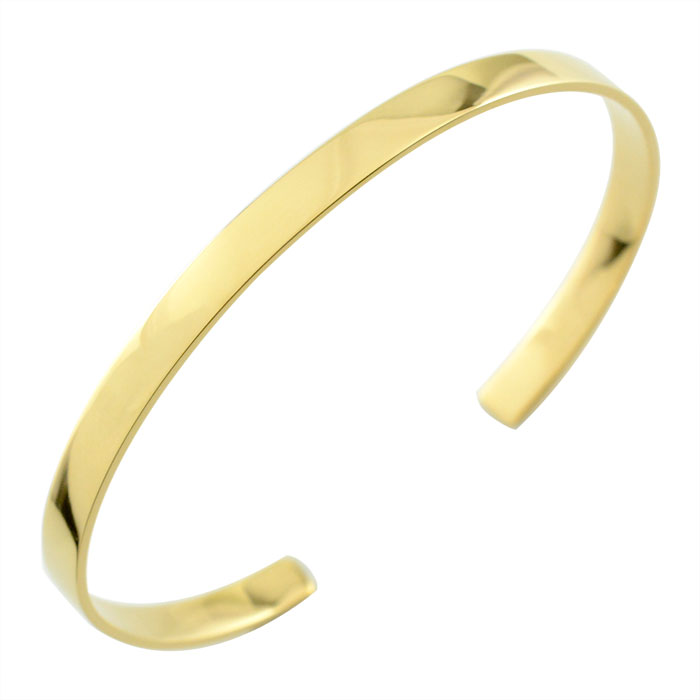 楽天市場】【スーパーセール 10%OFF】 18金 バングル ブレスレット k18
