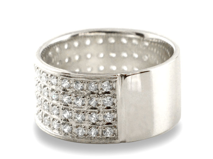 楽天市場】K10 リング メンズ 指輪 0.80ct 男性用 日本製 ホワイト