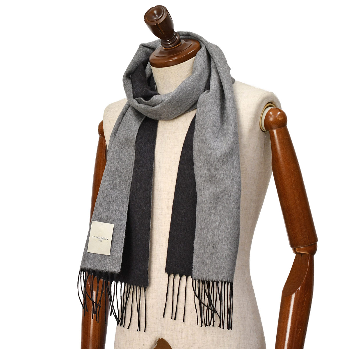 楽天市場】PIACENZA【ピアチェンツァ】リバーシブルマフラー MIRROR